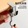Colgador de mochila de doble gancho para el lateral del escritorio, desmontable y ajustable, para escritorios de estudiante