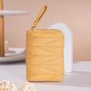 Nuevo hilo de bordado transfronterizo macaron estilo Chanel tarjetero de función de órgano para mujer monedero para estudiantes almacenamiento de tarjetas de crédito