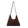 2026 nuevo bolso de hombro versátil, estilo coreano, gran capacidad, bolso tote casual y artístico
