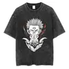 Camiseta de Manga Corta 2025 Verano Holgada Lavada para Hombres y Mujeres Deporte y Ocio Fábrica de Origen Sin Etiquetas con Etiqueta en el Cuello