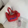 Bolso Cruzado Ins Estilo Coreano Verde Lima Fresco y Refrescante Estilo Casual para Estudiantes Universitarias para Compras y Trabajo