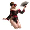 Lencería Nocturna, Kimono Japonés Sexy de Hombros Descubiertos/Un Hombro, Cárdigan Transparente, Disfraz de Cosplay