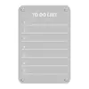 Adesivo de display para quadro de mensagens de calendário de geladeira, quadro de escrita planejador magnético apagável para uso doméstico com um toque de alta qualidade