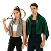 Toalla de Microfibra Ultrafina de Secado Rápido Toalla Deportiva Absorbente Fitness Natación Felpa de Doble Cara Secado Rápido Toalla para Fitness al Aire Libre