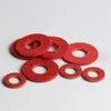 Junta Aislante para Tornillo Junta de Papel de Acero Rojo Junta Plana Roja M2M3M4M5M6M8M10M12M20