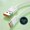 Cable de datos Tipo-C carga súper rápida 10A adecuado para Huawei P70 Mate60P Honor Xiaomi VIVO cable trenzado