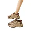 Zapatos Casuales Gruesos Forrados de Lana para Mujer Otoño e Invierno Nuevo Estilo Moda Versátiles Zapatos de Papá Cálidos Cómodos Zapatos de Papá Zapatos para Mujer