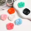Corea del Sur Color Joker Flor Brillante Plegada Parche de Resina Accesorios Diadema DIY Pasador Cordón para el Cabello Material Mayoreo
