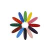 Los crayones de cacahuate no son crayones de plástico lavables a mano sucios para niños no tóxicos de 24 colores para estudiantes de jardín de infancia para corregir el agarre para pintar