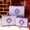 Caja de Dulces para Boda, Caja de Souvenir de Boda de Alta Gama, Bolsa de Dulces, Creativa Caja China Vacía de Compromiso Embalaje Caja de Regalo