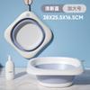 Lavabo Plegable Uso Dormitorio Estudiante Bebé Lavado Pequeño Portátil Viaje Comprimido Palangana de Agua Hogar Lavandería