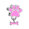 Nuevos accesorios Pandora lindos dibujos animados joyería hecha a mano diy exquisito amor colgante de cuentas cuentas al por mayor