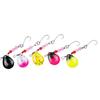 Nuevas lentejuelas de semilla de melón 2g lentejuelas boca de caballo 5 paquetes de lentejuelas giratorias compuestas metal colorido gallito Luya cebo falso