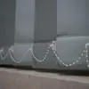 Persianas Verticales para Oficina, Totalmente Opacas, Color Sólido, Decoración de Ventana de Poliéster de Alta Calidad, Persianas Verticales Simples