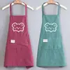 Delantal Impermeable para Cocina, Uso Doméstico para Mujeres, Resistente al Aceite para Hombres y Mujeres, Cocina, Montaje de Puesto, Ropa de Trabajo, Delantal de Trabajo Lindo y Resistente a las Manchas