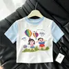 Camiseta Retrô de Manga Curta Raglã Estilo Coreano para Mulheres, Novo Modelo de Verão, Estilo Puro Desejo Bm, Top Curto Slim Fit com Ombros Normais