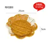 Cesta de Lanches Colorida, Bandeja de Frutas, Cesta de Tecido para Mesa, Oval com Formato de Coração, Lanches de Hotel, Castanhas, Uso na Sala de Estar, Armazenamento Doméstico