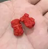 Fornecimento Direto da Fábrica de Acessórios para Pulseira Pixiu de Cinábrio, Pulseira com Pingente Pixiu de Areia Vermelha de Baixo Teor, Acessórios para Chaveiro Atacado