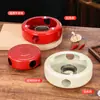 Estufa de Alcohol Acero Inoxidable Soporte para Estufa de Alcohol Base para Estufa de Alcohol Sólido Comercial Base de Calentamiento con Velas Especial para Hotel