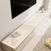 Funda de mueble de TV de lujo y alta gama, protector de encimera, mantel largo, lavable y resistente a la suciedad, alfombrilla para aparador de entrada estilo francés