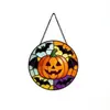 Novo Produto Transfronteiriço: Pingentes Coloridos de Vidro, Decorações com Atmosfera de Fantasma para Halloween, Artesanato Decorativo para Festival de Fantasmas em Casa e ao Ar Livre