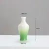 Jarrón de Cerámica Ins Transfronterizo Inserto Pequeño para Flores Jarrón Simple Moderno para Escritorio de Oficina Maceta para Plantas Hidropónicas Flor Seca