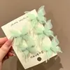 Pinza Lateral de Mariposa Super Hada para Niñas, Versátil para Salidas Diarias, Accesorio de Pinza para el Cabello Moderno y Elegante para Niñas