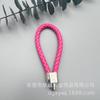 Cordón Trenzado Colorido Colgante de Dibujos Animados Accesorio Correa Corta de Muñeca Cordón Multifuncional Universal para Unidades USB, Llaves y Fundas de Teléfono
