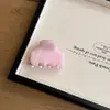 Pinza Pequeña para el Cabello de Acetato con Dibujo de Tinta Retro Estilo Coreano con Acabado de Alta Gama, Pinza Tiburón Versátil para Cabello Semirecogido en la Parte Posterior de la Cabeza