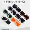 2024 Gafas de Sol de Moda de Montura Cuadrada Grande Unisex para Deportes al Aire Libre