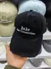 Gorra de Béisbol Azul Desgastada Estilo Retro Americano Nueva Llegada Primavera para Mujer Versátil Ampliada Profundizada Bordado de Letras Agujero Gorra de Pato