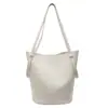 2025 Nova Bolsa Versátil Simples Bolsa Saco Feminina de Alto Padrão Nicho Ombro Único Diagonal para Deslocamento Bolsa Tote Portátil Grande