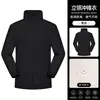 Chaqueta cortavientos de trabajo con cuello alto para hombre y mujer, abrigo fino impermeable transfronterizo, chaqueta para exteriores, personalizable con impresión de logotipo