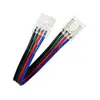 Tira de Luces Cob Tira de Luces 2835 Conector de Tira de Luces 5mm8mm10mm2P3P4P Color Único y Doble Rgb Conector sin Soldadura