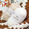 Fio de Lã 8 Fios Tricotado à Mão pelo Fabricante Cachecol/Xale de Tricô Artesanal DIY Bola de Lã Grossa para Boneca Fio Tricotado à Mão