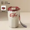 Taza de viaje de acero inoxidable 304, vaso térmico con tapa, apto para cola, café y como regalo moderno o botella de agua