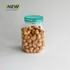 Botella de Envasado de Alimentos de Plástico de 420 ml Calibre 65 Bote para Galletas de Nueces Botella para Snacks Bote para Dulces Botella para Semillas de Melón de Diámetro Grande