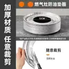 Pad a Prueba de Aceite para Estufa de Gas, Pad Protector para Estufa de Gas, Anillo Grueso de Papel de Aluminio Resistente a Altas Temperaturas para Estufa de Cocina, Pad de Papel de Aluminio para Estufa