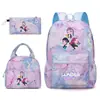 Mochila Transfronteriza Modelo Nuevo N, Mochila Escolar Estilo Universitario para Estudiante de Primaria, Mochila de Viaje Set de Tres Piezas