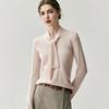 Suéter Básico de Cachemir para Mujer con Cuello en V Holgado de Punto con Cuello Flotante, Aspecto Adelgazante y Tendencia de Suéter que Reduce la Edad