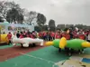 Adereços divertidos para eventos esportivos: cobra gulosa inflável, polvo andando, círculo mágico giratório meticuloso, revezamento de ponte humana