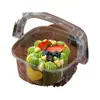 Cesta de Flores Portátil Caja para Pastel Caja de Empaque para Rollo de Pastel Caja de Empaque para Lasaña de Niños Tiramisú Polvo de Hielo Macaron