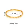 Pulsera de Lujo Ligero con Diseño de Panal Hexagonal y Forma de Diamante Lisa Yunxi