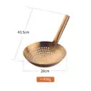 Espumadera de Acero Inoxidable 304 para Uso Doméstico, Espumadera Grande de Cocina para Fideos, Dumplings y Freír, Espumadera con Drenaje y Filtrado de Aceite