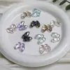 Dingyi Transparente Mariposa Grande Luna Fría Cuentas Irregulares Acrílico Electrochapado Agujero Pasante Cuentas Sueltas Pulsera DIY Accesorios de Joyería