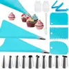 Conjunto de Bicos Decoradores Mais Vendido da Amazon com 32 Peças, Bico para Decoração de Bolo, Saco de Confeitar, Espátula para Creme, Fornecimento Direto da Fábrica