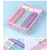 Fornecido Diretamente pelo Fabricante, Régua Dobrável Sanrio 30cm Régua de Plástico My Melody Cinnamoroll Linha Ondulada Régua para Desenho Geométrico