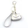 Moda Transfronteriza Colgante Creativo Cuero Ins Bolso de Mujer Llavero Metal Coche Colgante Pequeño Regalo