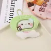 Adorável Adorno de Cabeça Gatinho Boneca Pingente Desenho Animado Menina Caranguejo Mochila Chaveiro Decoração Pingente Casal Pequeno Brinquedo