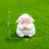 Terrario de musgo, granja temática en miniatura creativa, adorables ovejitas, decoraciones de paisajismo DIY, adornos de escritorio en miniatura